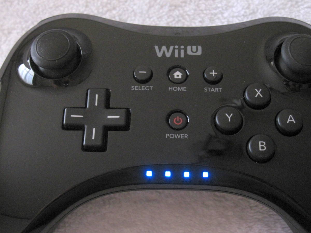 Nintendo Wii U Pro コントローラー Kuro Wup 005 プロコントローラー プロコン Wiiu 黒 ブラック ゲーム ニンテンドー アクセサリ 周辺機器 売買されたオークション情報 Yahooの商品情報をアーカイブ公開 オークファン Aucfan Com