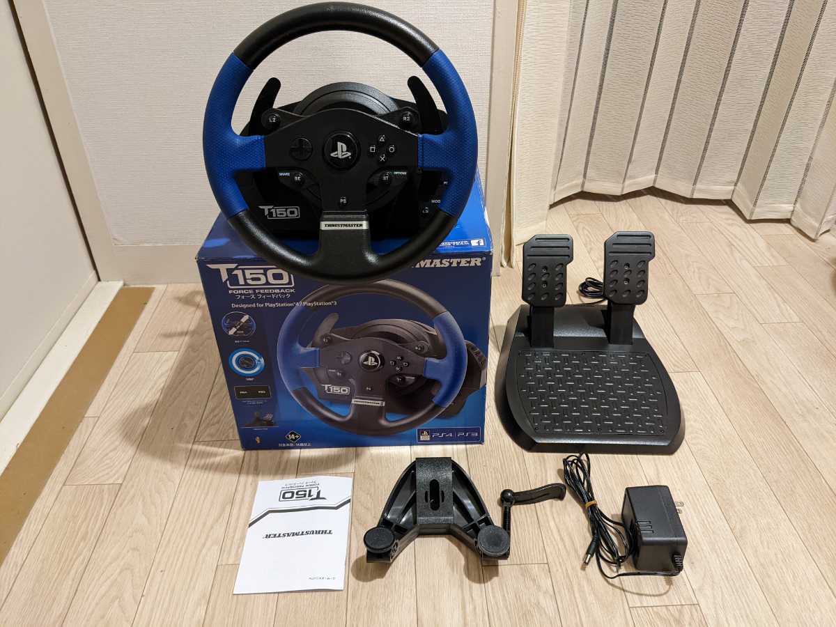 Thrustmaster T150 Force Feedback Racing Wheel 日本正規品 スラスト