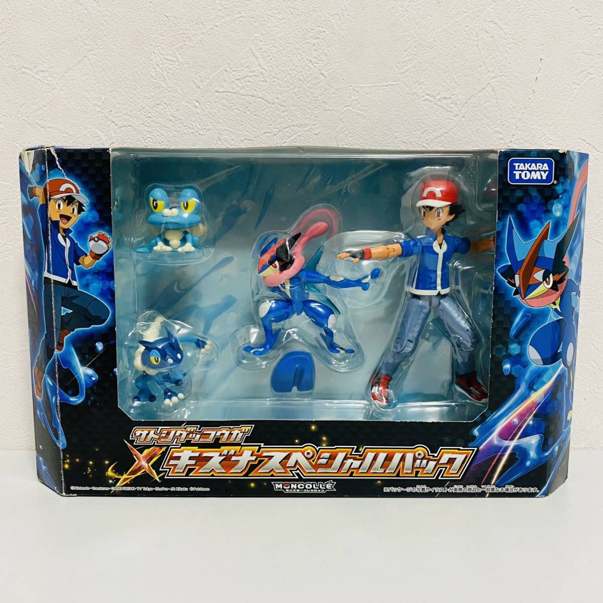 【極美品】TAKARA TOMY タカラトミー ポケットモンスターXY&Z モンスターコレクション モンコレ サトシゲッコウガ キズナスペシャルパック_画像1