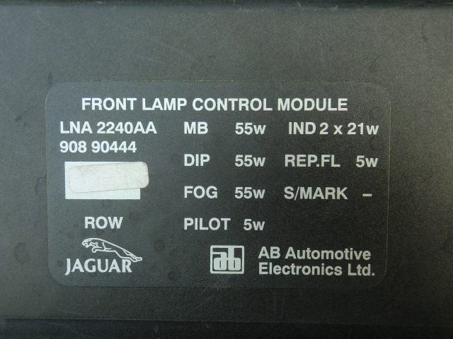  Jaguar XJ6 X300 original freon playing cards module module lamp relay relay used LNA2240AA