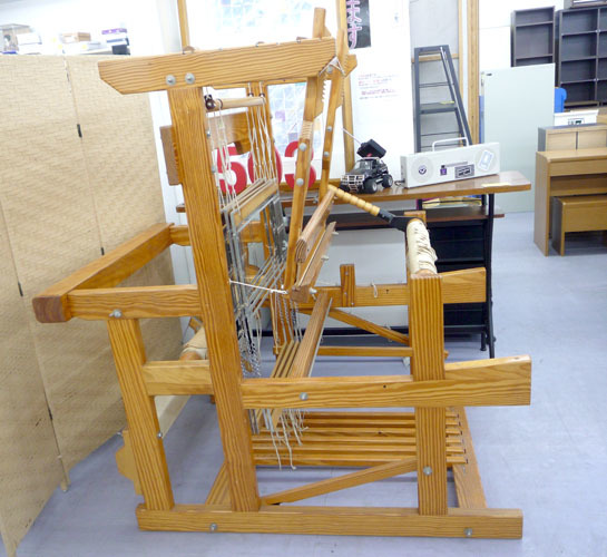  rare bear kla woven machine height woven 60 type hand weave machine accessory great number woven thing weave thing machine weave machine tradition industrial arts junk treatment Sapporo city limitation delivery Sapporo city hand . district 