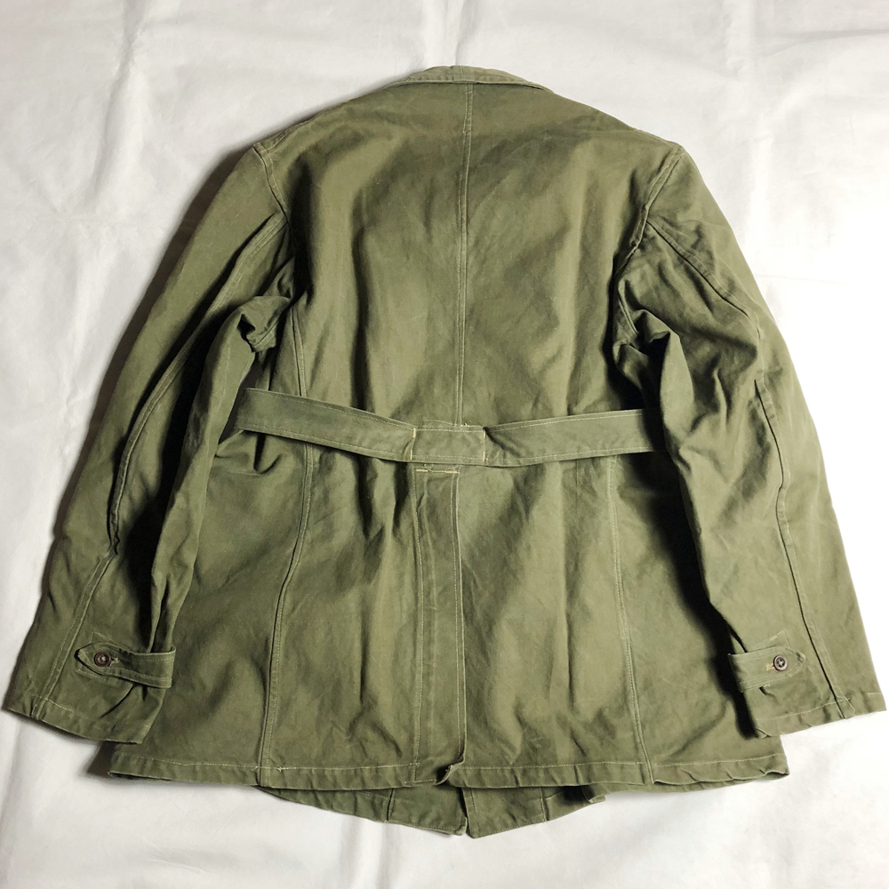 超人気! 40s フレンチアーミー M38 M-38 BOURGERON ボージョン ブージュロン FRENCH ARMY ミリタリー フランス軍 モーターサイクル 着 COAT_画像8