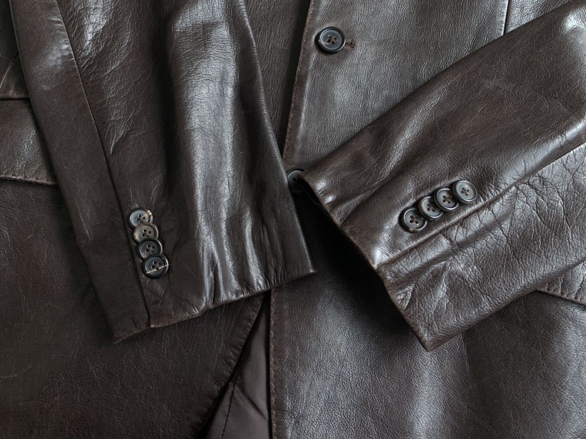 Paul Smith COLLECTION ポールスミス 牛革 レザー テーラード