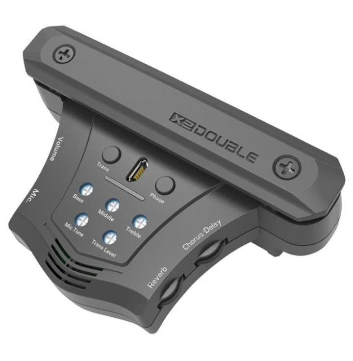 最安値 DOUBLE G0 アコースティックギターピックアップ ディレイ ...
