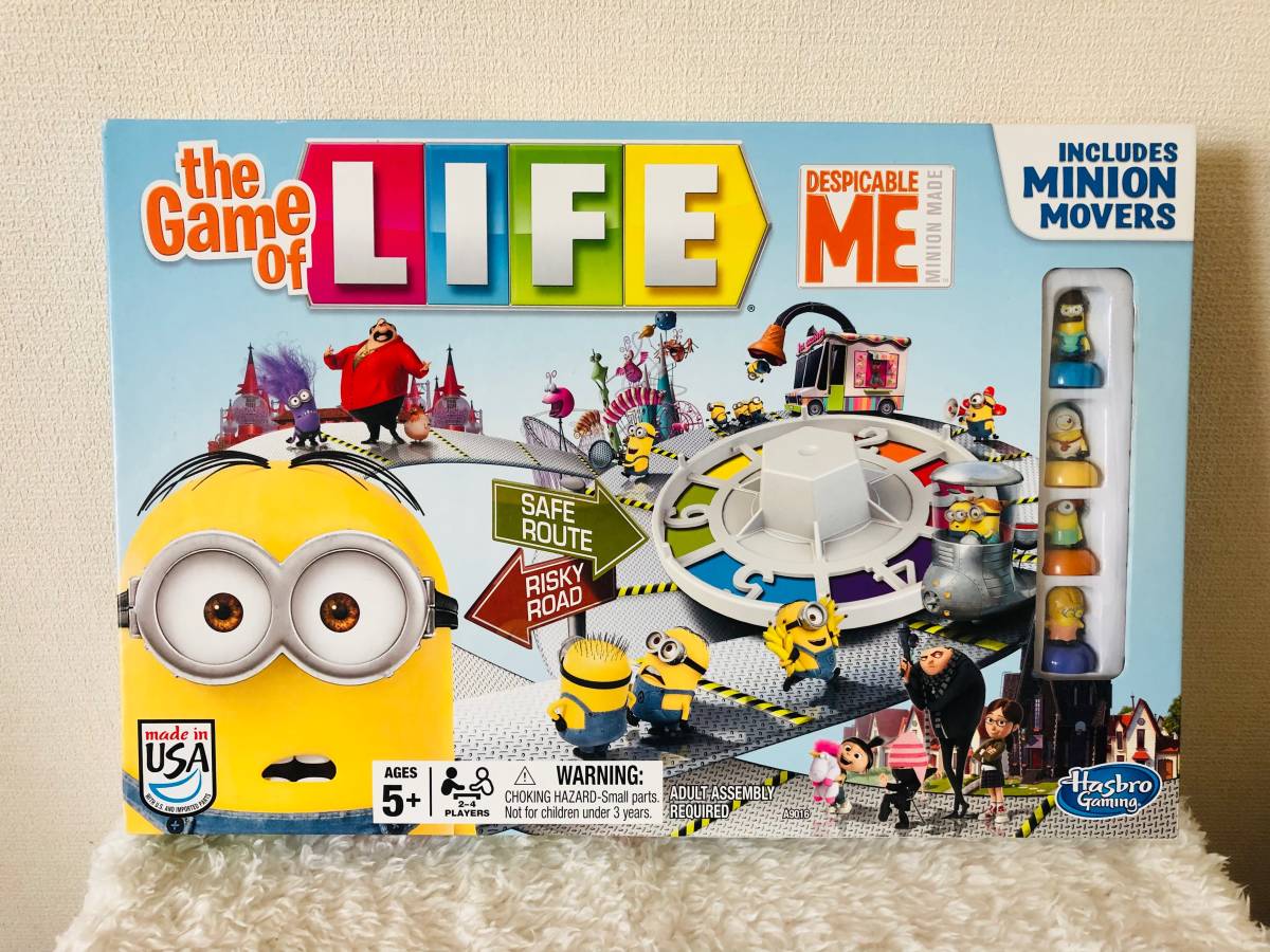 the Game of LIFE MINION English Version ミニオン おもちゃ 人生ゲーム 英語版 遊びながら、英語が学べるかも？_画像1