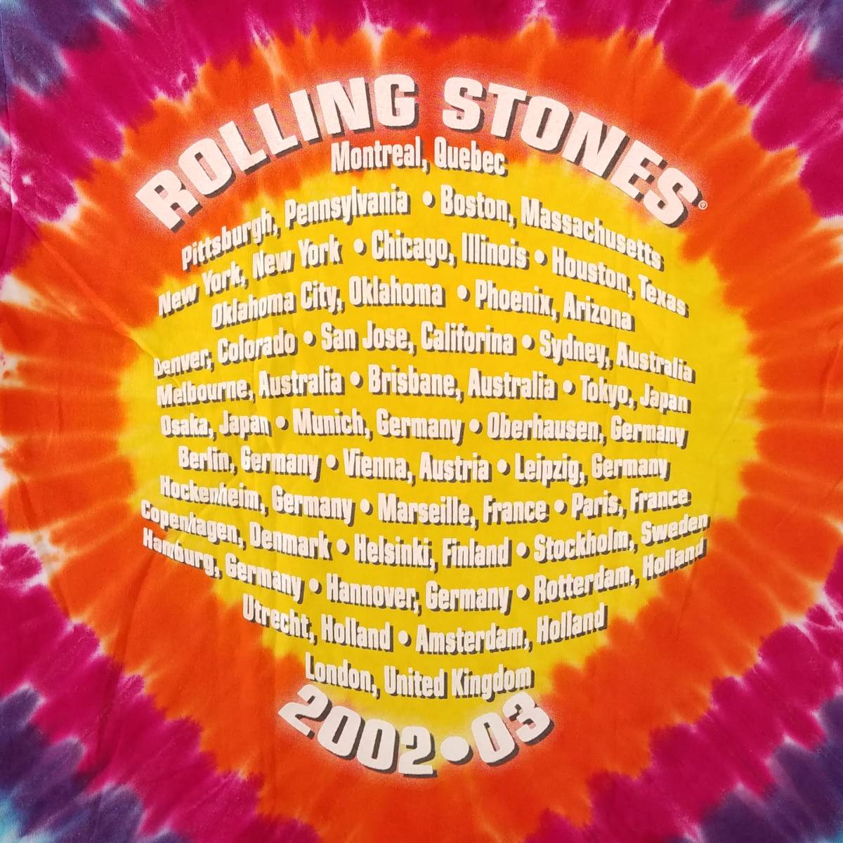 魅惑のバンドT特集! 00sデッド『THE ROLLING STONES(ザ 魅惑のバンドT特集! 00sデッド『THE ROLLING STONES(ザ