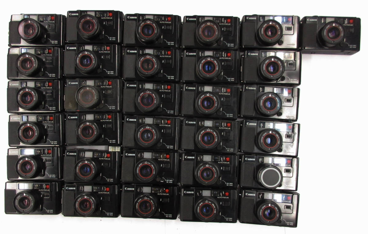 (2362)ジャンク カメラ Canon AF35M キヤノン まとめてセット 31台 動作未確認 同梱発送不可_画像1