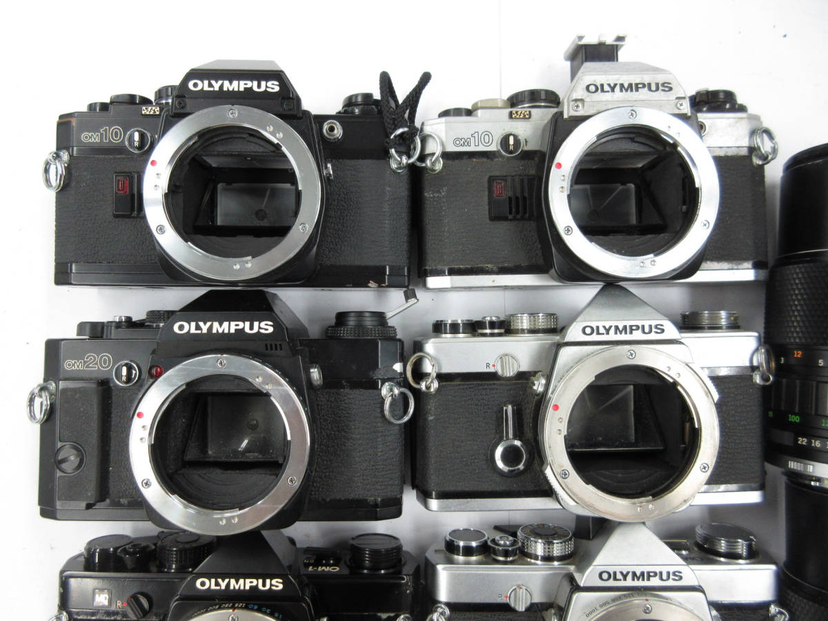 (2354)ジャンク OLYMPUS OM-1 OM10 OM-SYSTEM ZUIKO AUTO-ZOOM 75-150mm 4 等 オリンパス まとめてセット 15点 動作未確認 同梱発送不可_画像2