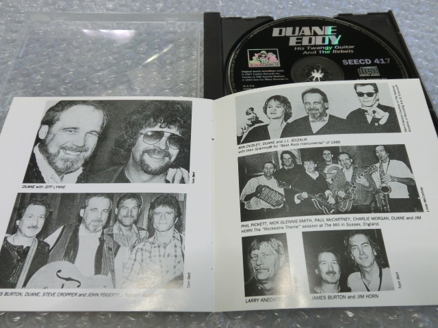 ★即決CD デュアン・エディ Paul McCartney George Harrison Ry Cooder Jeffrey Lynne James Burton Steve Cropper Jim Horn Jim Keltner_画像3