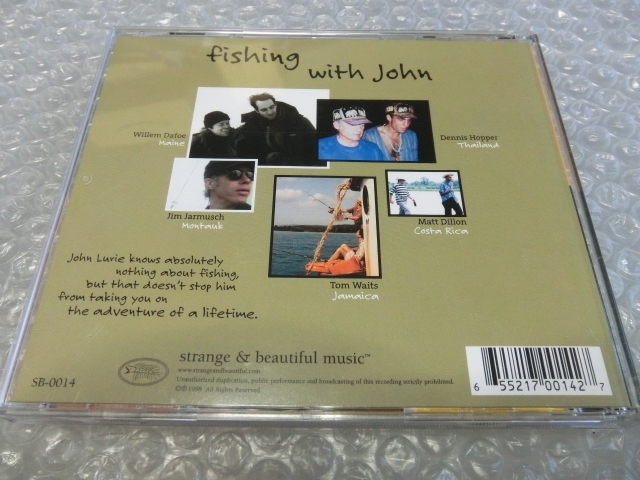 * prompt decision CD Fishing With John Lurie The Lounge Lizards Nana Vasconcelos Tom * way tsu Jim *ja-mshuDennis Hopper Matt Dillon