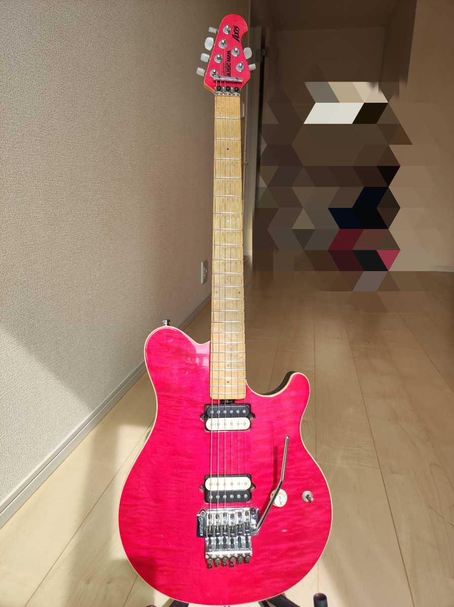 Yahoo!オークション - MUSICMAN AXIS Translucent Pink Yahoo!オークション - MUSICMAN AXIS Translucent Pink