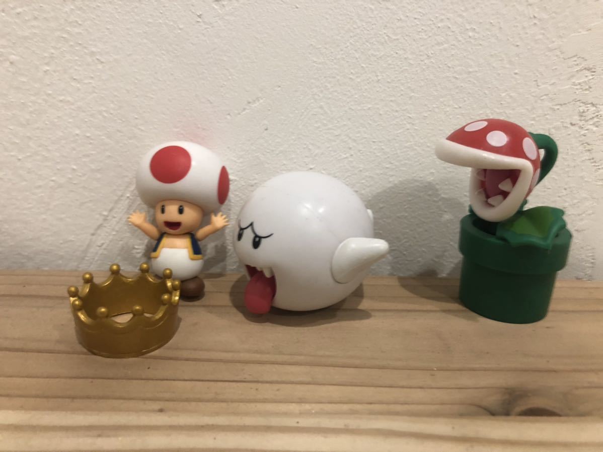 スーパーマリオ フィギュアコレクション 3点セット!マリオ フィギア