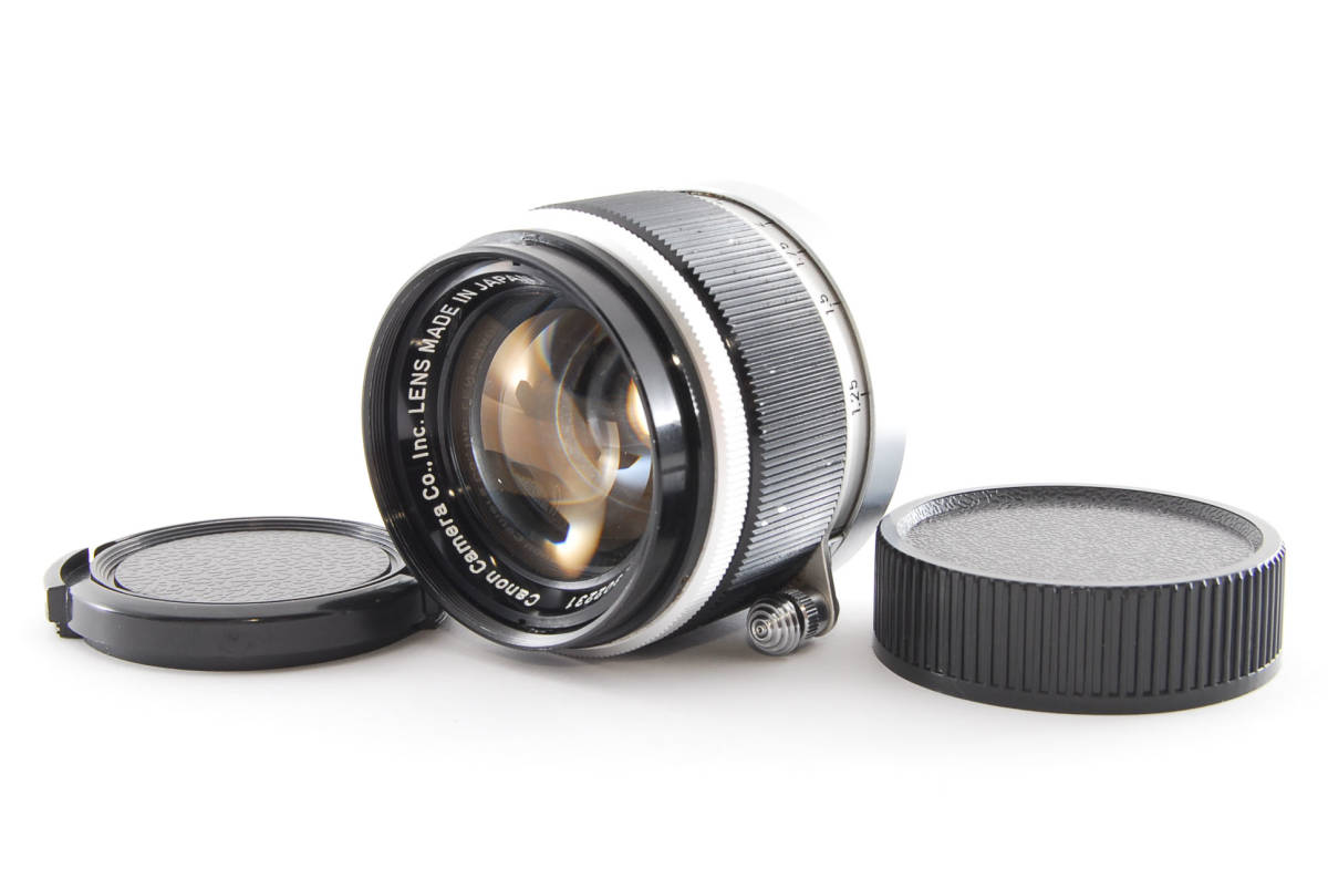 良品】Canon 50mm f/1.8 LTM L39 Leica Screw Mount Lens キヤノン