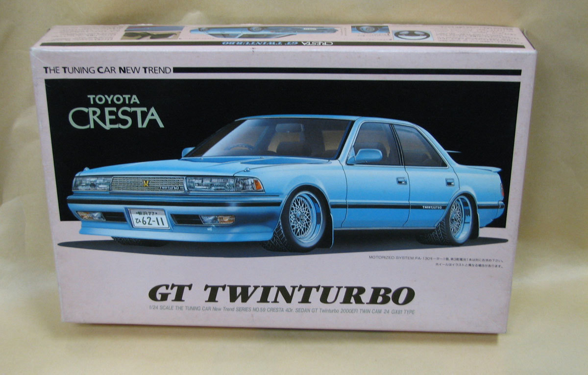Yahoo!オークション - アオシマ 59 1/24 トヨタ クレスタGT Yahoo!オークション - アオシマ 59 1/24 トヨタ クレスタGT