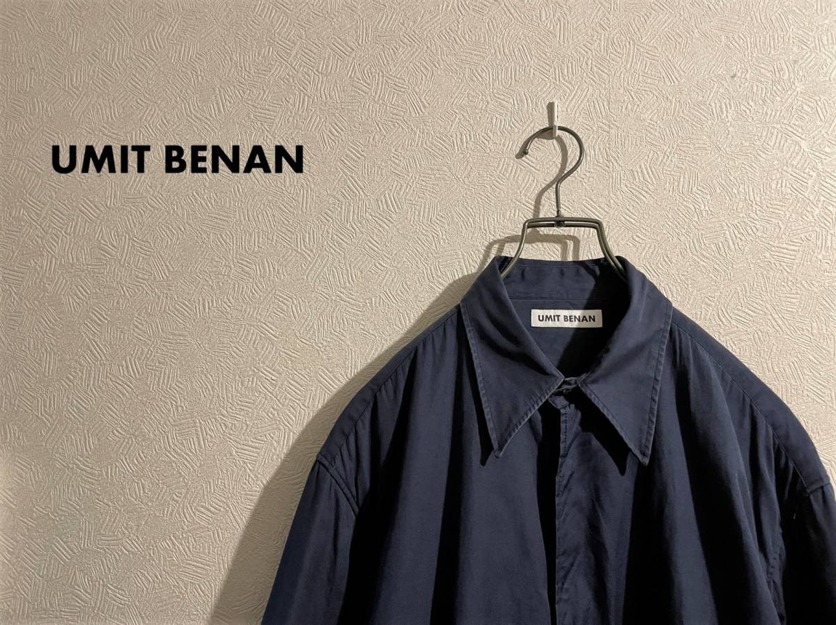 在庫在庫あ イタリア製 UMIT BENAN ウミットベナン ロング シャツ