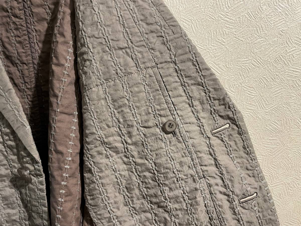お気に入りの ISSEY MIYAKE ストライプ ステッチ テーラード