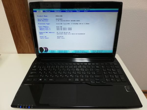 Yahoo!オークション - 【ジャンク】富士通 LIFEBOOK AH53/M Yahoo!オークション - 【ジャンク】富士通 LIFEBOOK AH53/M