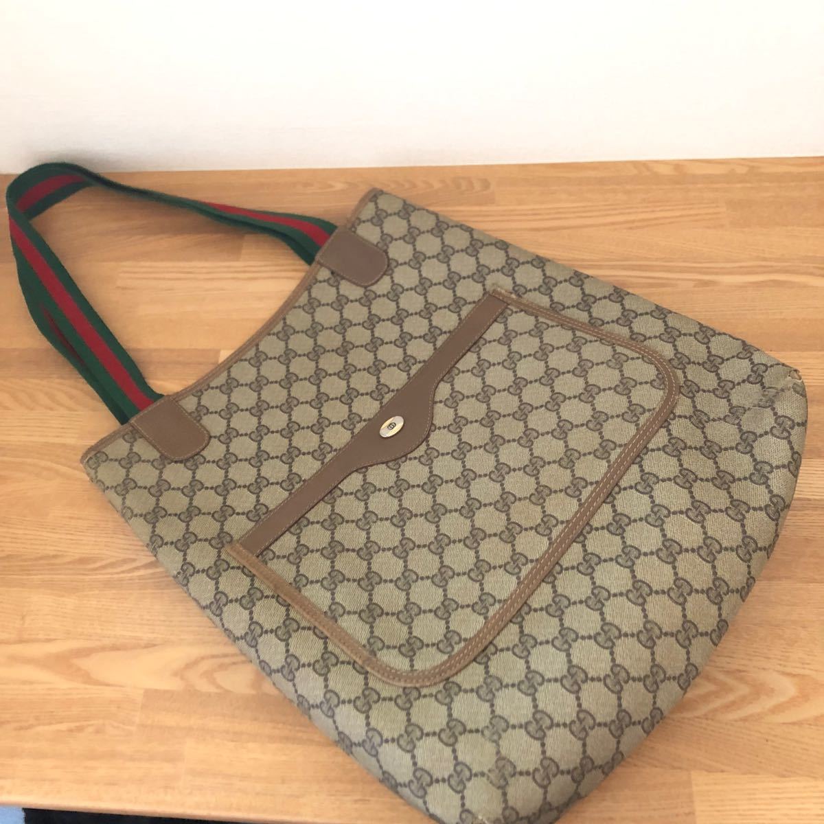 GUCCI トートバッグ オールドグッチ シェリーライン | contifarma.pe