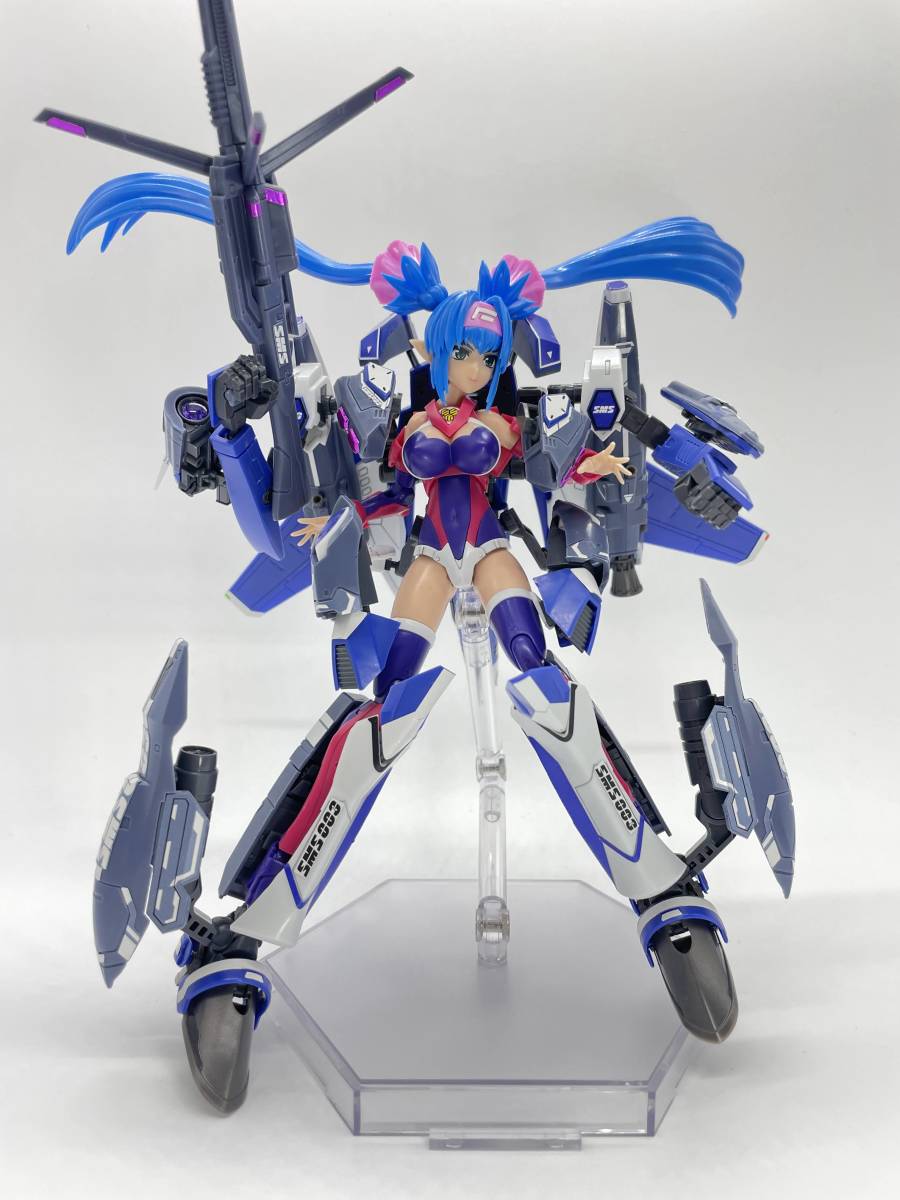 組立済】アオシマ V.F.G. マクロスF VF-25G スーパーメサイア クラン