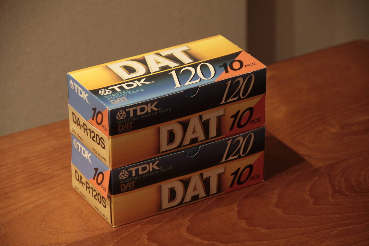 DATテープ｜TDK DA-R120S｜新品・未開封｜20本