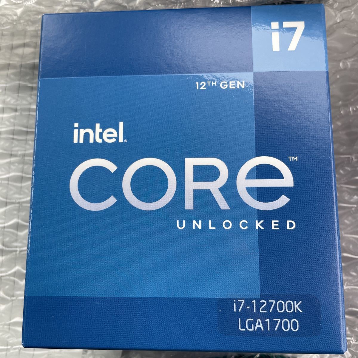 人気お得】 新品未開封(国内正規品)Intel CPU Core i7 12700K 納品書の