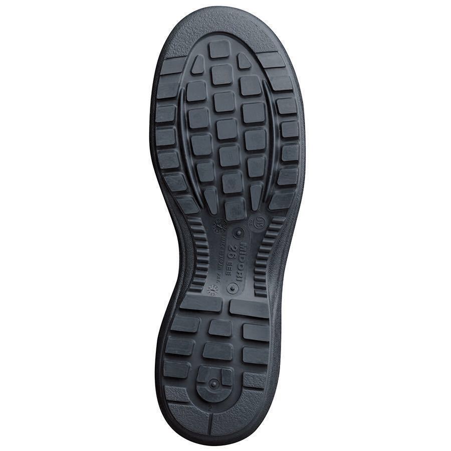 送料無料 新品 安全靴 ミドリ安全 消防士 ＲＴ７３１Ｆ 消防Ｐ－４ 静電 ブラック 26.0