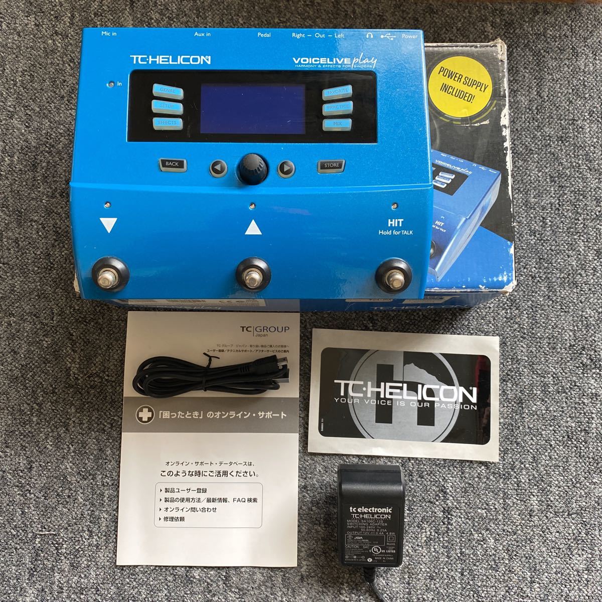 販売の最低価格 - TC HELICON ボーカルエフェクター VOICELIVE PLAY
