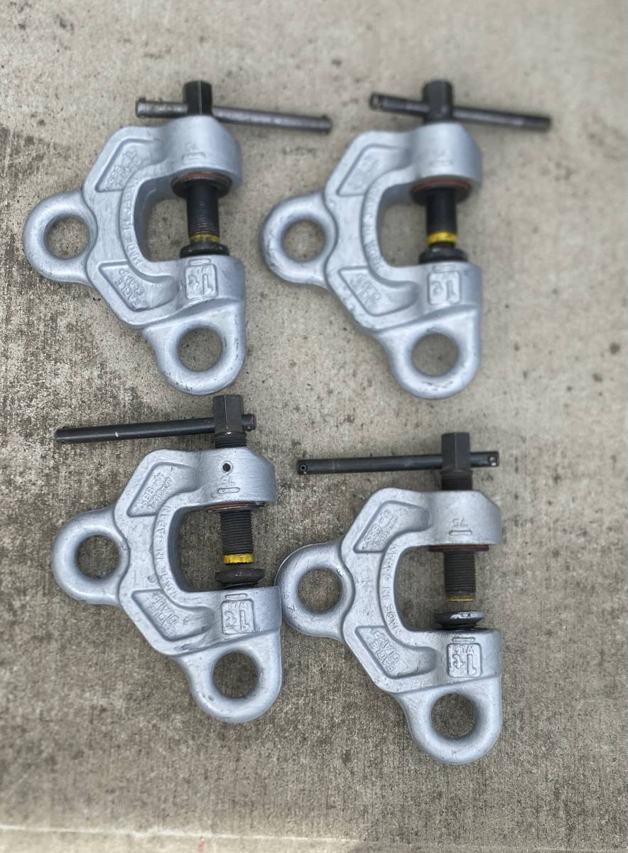 EAGLE CLAMP イーグルクランプ ねじ式全方向クランプ SBB-1t 4台