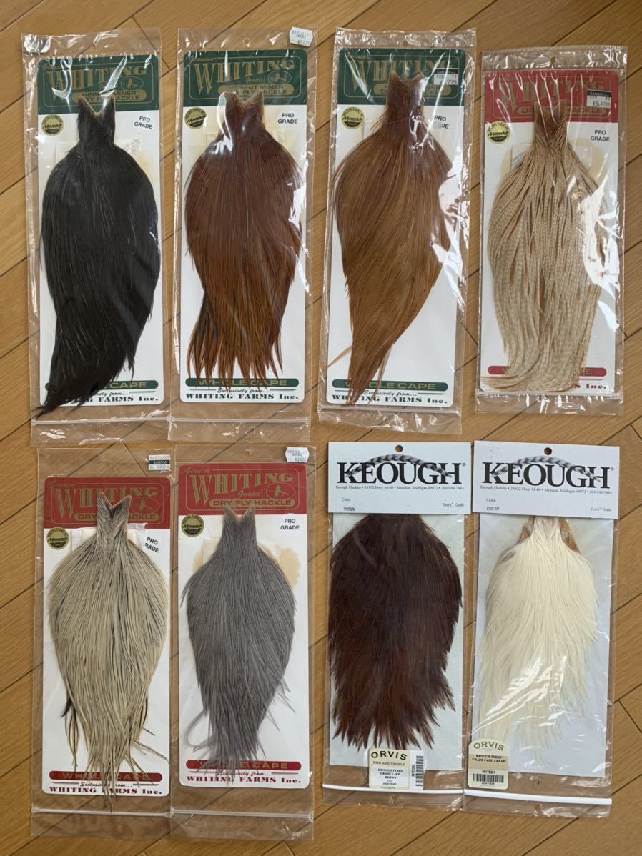 見つけた人ラッキー! Whiting Hackle Whiting Hackle Bronze Cree