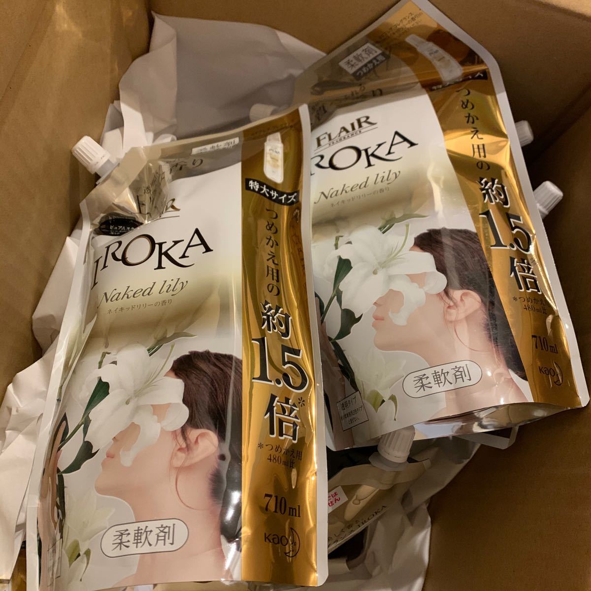フレアフレグランス IROKA ネイキッドリリー 特大サイズ 1.5倍 710ml