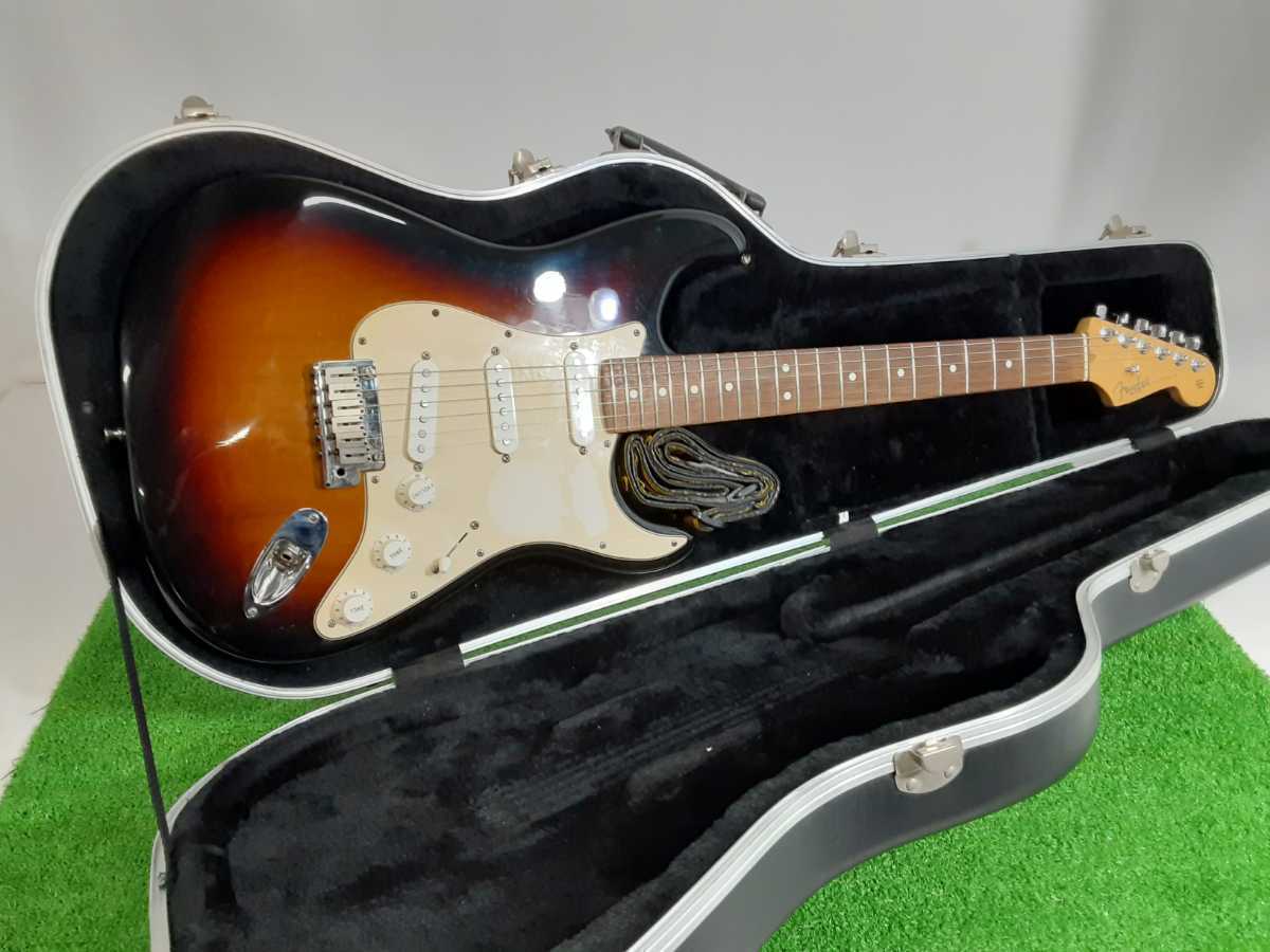 美品】Fender USA STRATOCASTER ストラトキャスター 黒-