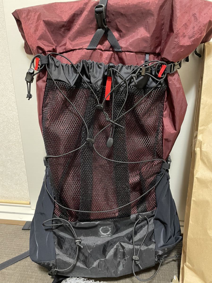 新品 未使用 山と道 THREE MESH Tawny Port Mサイズ おまけ付き スリー