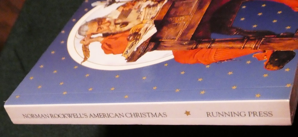 「NormanRockwell's AMERICAN CHRISTMAS A POSTCARD BOOK」ノーマン・ロックウェルNormanRockwell★全30葉のうち1葉使用済み_画像3