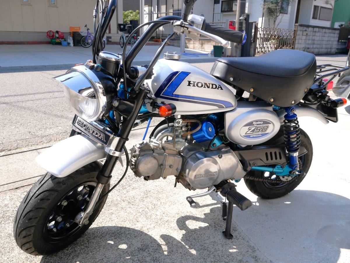 Yahoo!オークション - モンキー スペンサーカラーリングのZ50J Yahoo!オークション - モンキー スペンサーカラーリングのZ50J