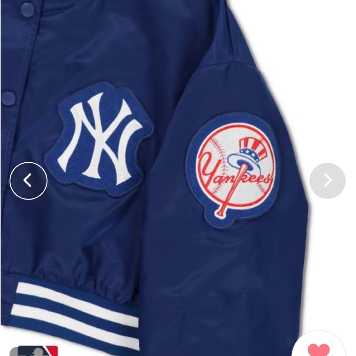 MLB/メジャーリーグベースボール】ショート丈スタジャン MLB/メジャーリーグベースボール】ショート丈スタジャン