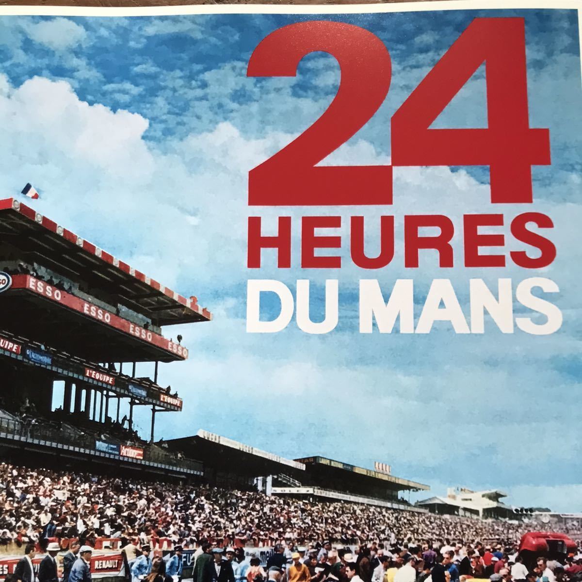 ポスター★1967年 ル・マン24時間レース ★24 Heures du Mans/ユノディエール/ポルシェ/フェラーリvsフォードの画像5