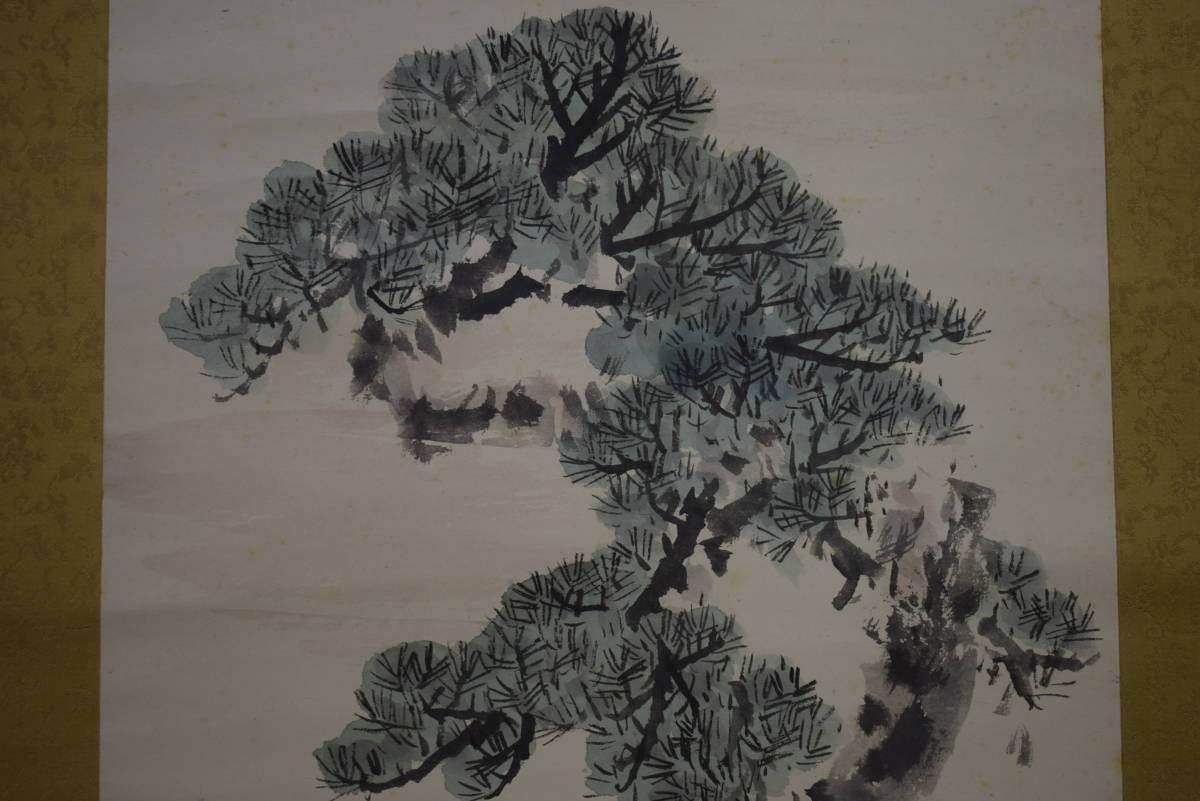 複製/谷文晁/花鳥図/工芸/紙タトウ箱付/布袋屋掛軸HJ-282 複製/谷文晁/花鳥図/工芸/紙タトウ箱付/布袋屋掛軸HJ-282