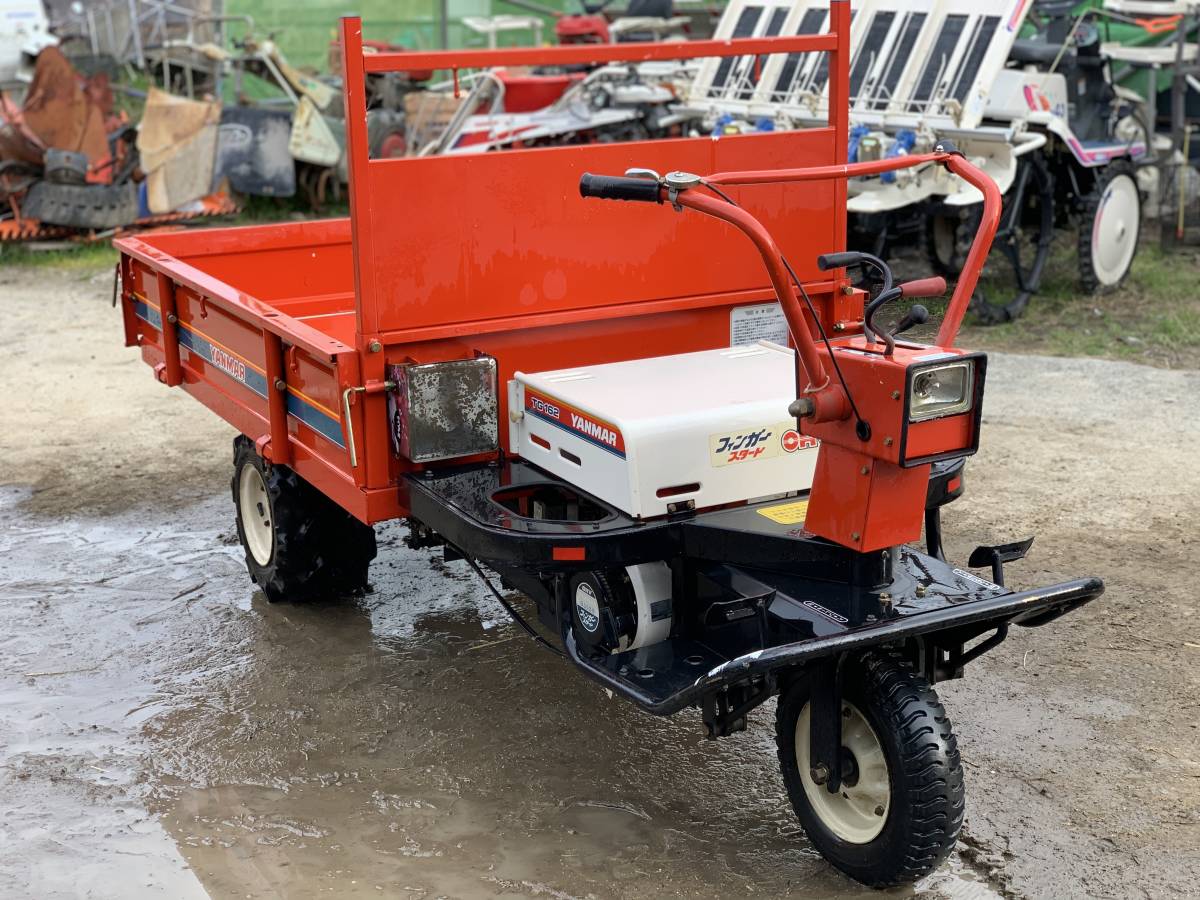 大阪☆YANMAR 3輪 ダブルタイヤ 運搬車 TG162 エンジン GA160SCK 大阪☆YANMAR 3輪 ダブルタイヤ 運搬車 TG162 エンジン GA160SCK
