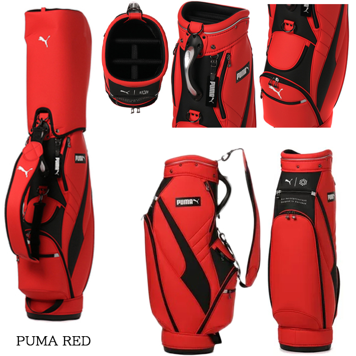 ≪超目玉☆12月≫ 新品未使用puma ゴルフキャディバッグESSENTIAL 黒