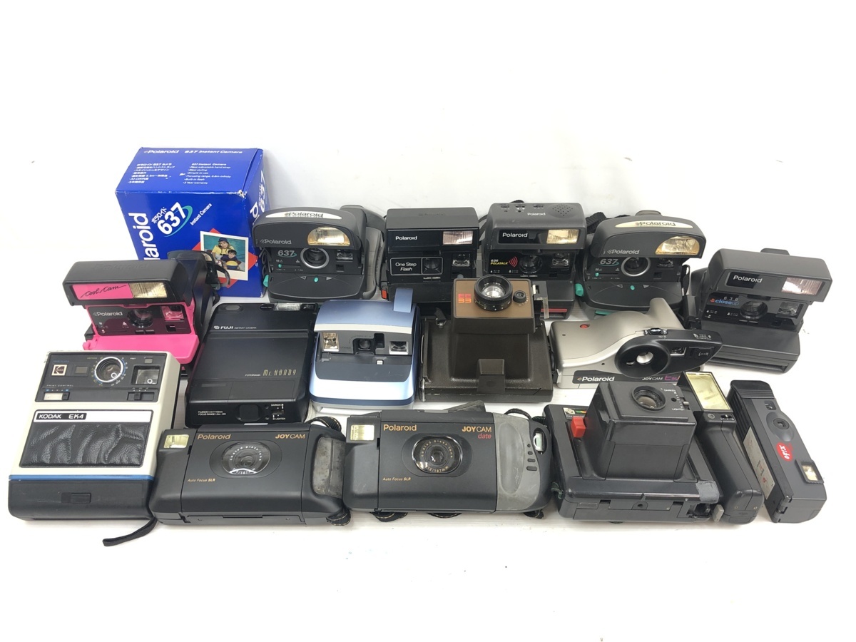 1円~ Polaroid ポラロイド インスタントカメラ 15台 まとめ 637 1円~ Polaroid ポラロイド インスタントカメラ 15台 まとめ 637
