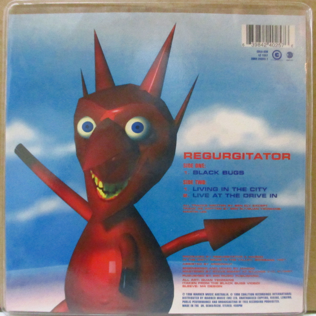 REGURGITATOR-Black Bugs +2 (UK Limited Picture 7+Insert)_画像2