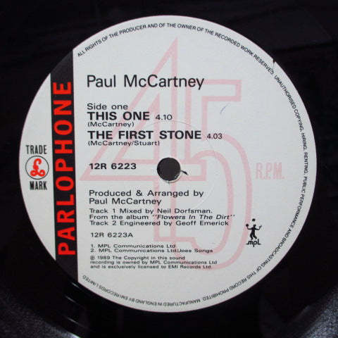 PAUL McCARTNEY-This One (UK Orig.12/Color Sleeve/12R-6223)_画像3