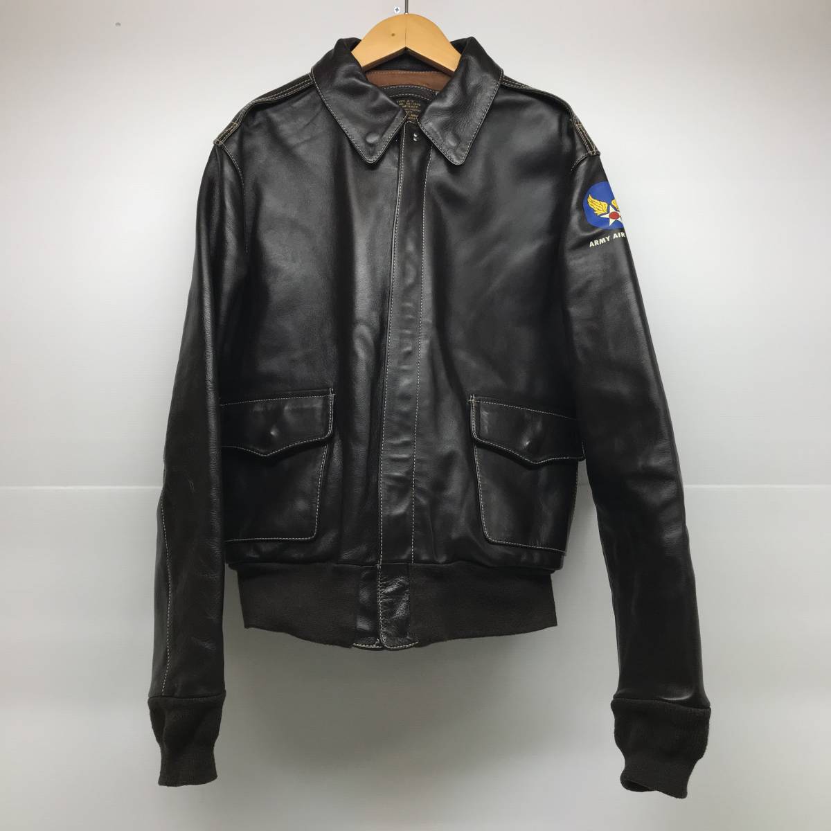 F961 ホースハイド モーガンプロダクション レザージャケット TYPE A-2