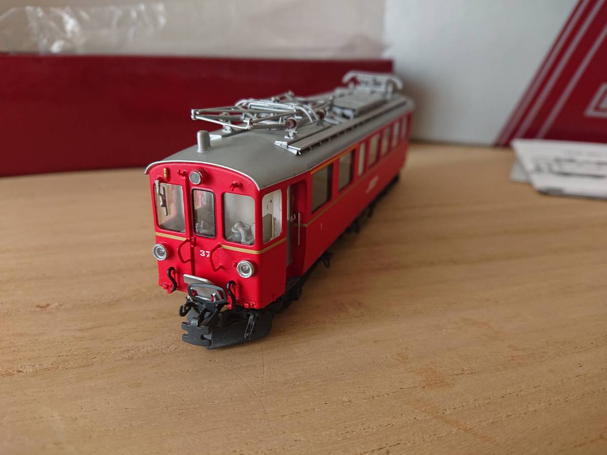 HOmゲージ Lemaco レーティッシュ鉄道 RhB ABe 4/4 No.37 HOmゲージ Lemaco レーティッシュ鉄道 RhB ABe 4/4 No.37