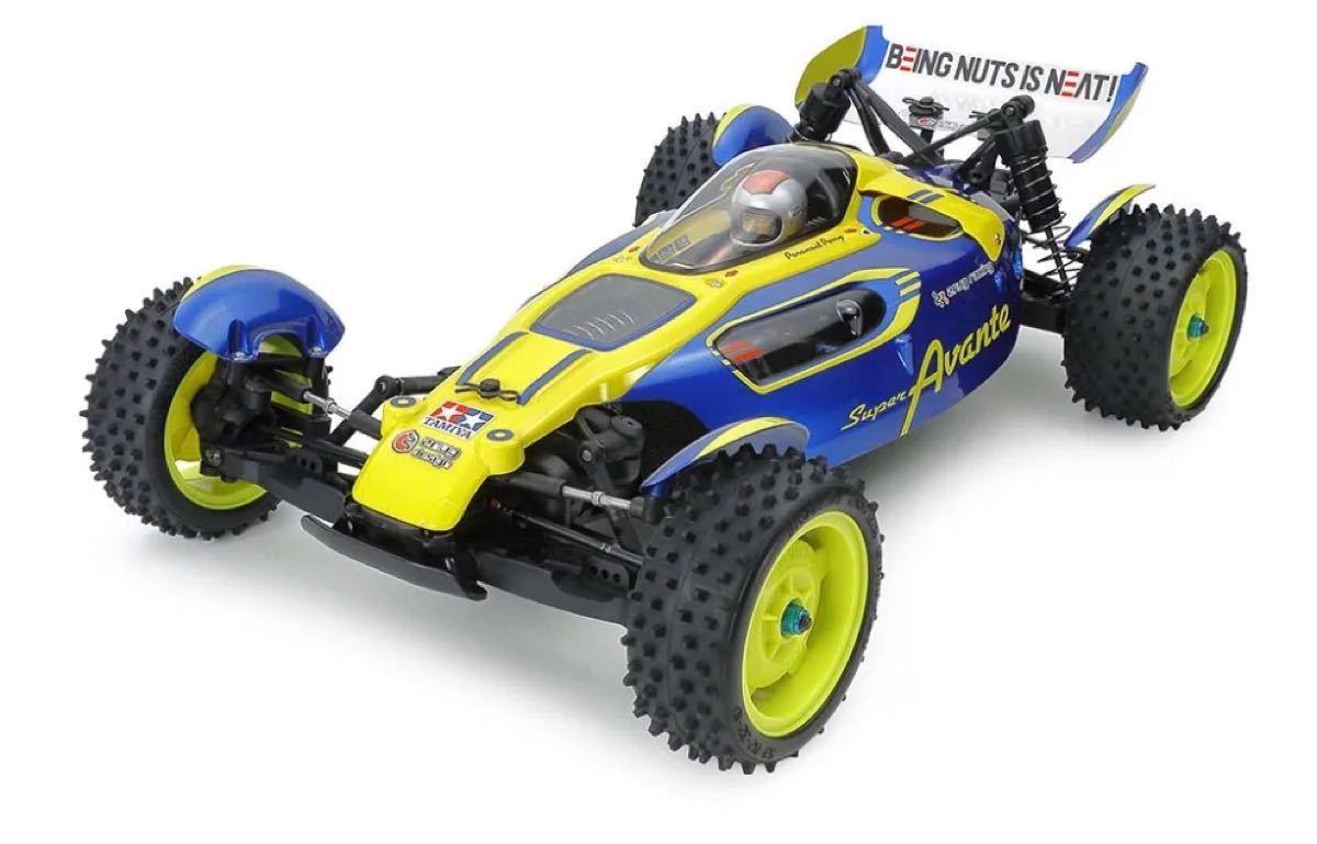 タミヤ 電動バギー 1/10RC スーパー アバンテ (TD4シャーシ)新品組立