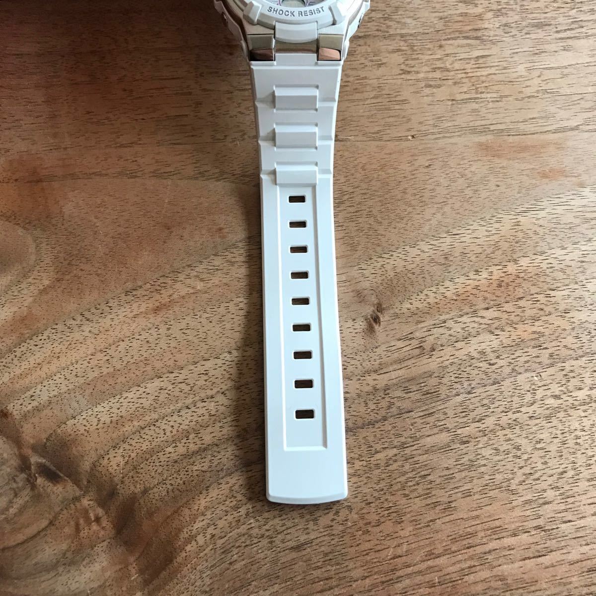 CASIO Baby-G レディース デジアナ 電波ソーラー ホワイト 白 電波