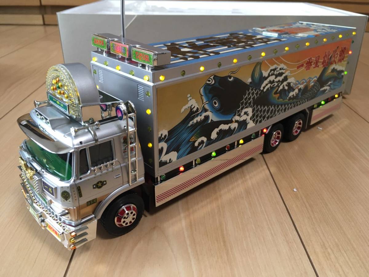 人気新品 スカイネット 1 32 RC トラック野郎 No.05 天下御免 青島文化 有名な高級ブランド アオシマ RC デコトラ スカイネット ホビーラジコン