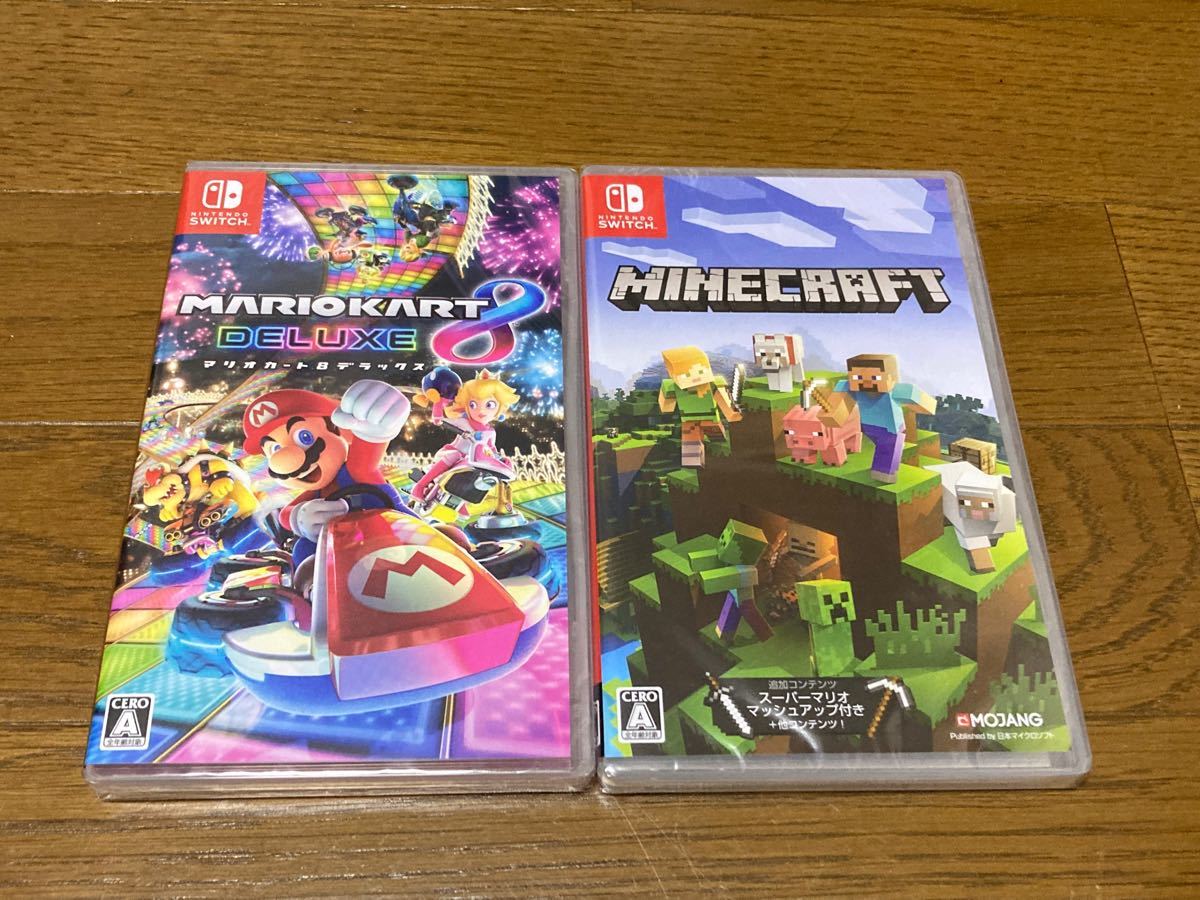 【送料無料/即納】 ネコポス 新品未開封 Switch マリオカート8 デラックスマインクラフト 3broadwaybistro.com