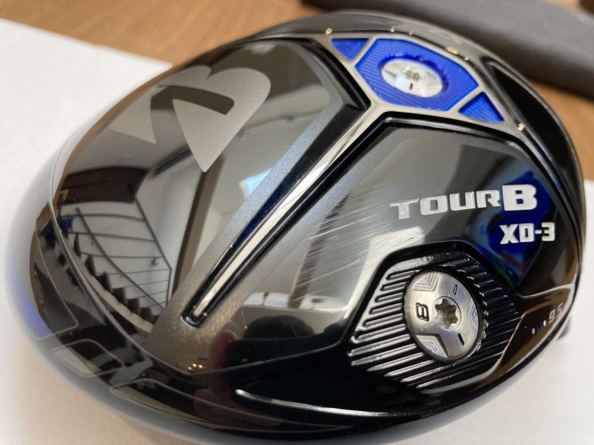 美品】ブリヂストン 2018 TOUR B ツアーB XD-3 9.5° ドライバー ヘッド