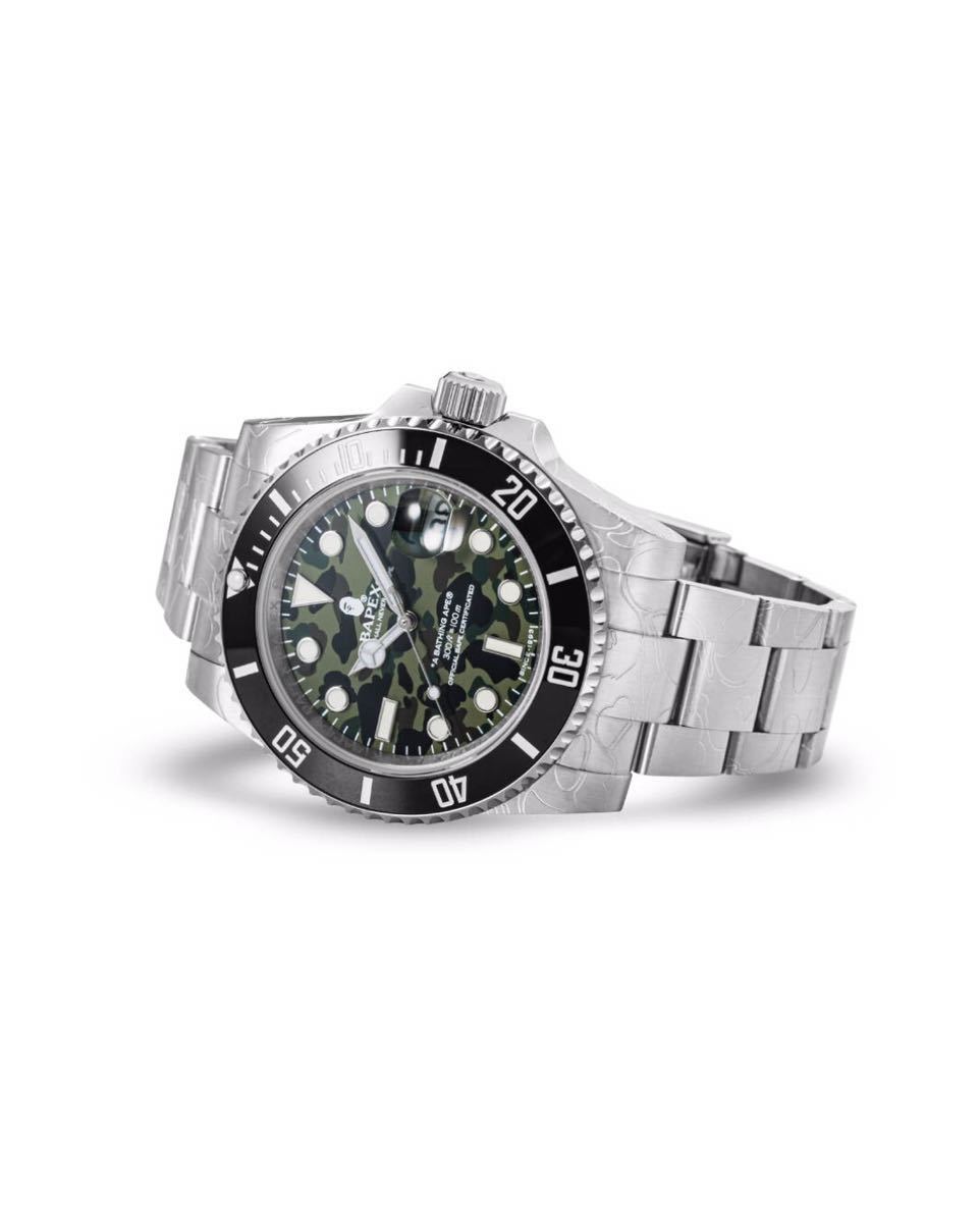 新品 BAPE購入 A BATHING APE 1ST CAMO TYPE 1 BAPEX GREEN ファースト